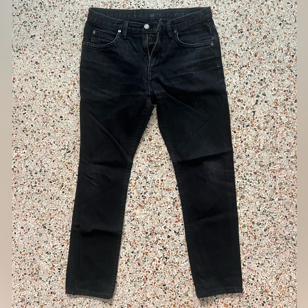 HELMUT LANG vintage black denim